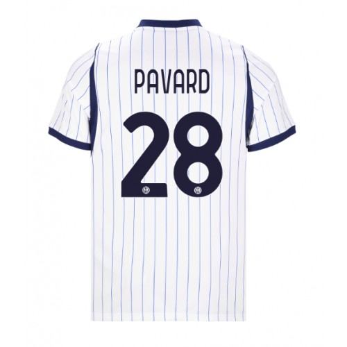 Inter Milan Benjamin Pavard #28 Vieraspaita 2026-27 Lyhythihainen